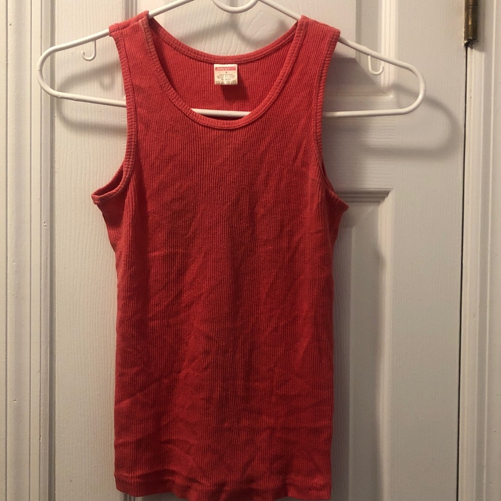 Rocky Women’s Ribbed Tank Top in Coral
